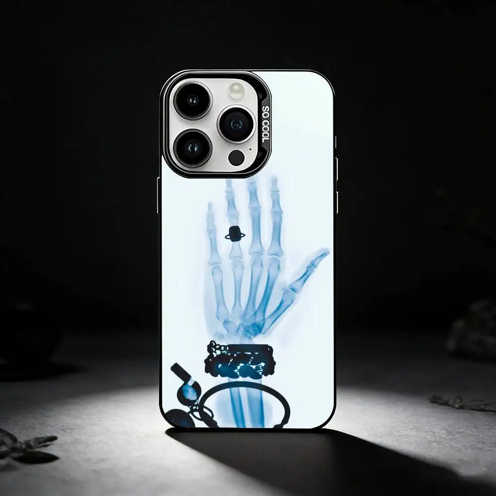 حافظة هاتف S-Singer L-Lorde V-Virgin لهاتف iPhone 17,16,15,14,13,12,11 Plus، Pro Max، XS، حافظة هاتف فضية ملونة #4