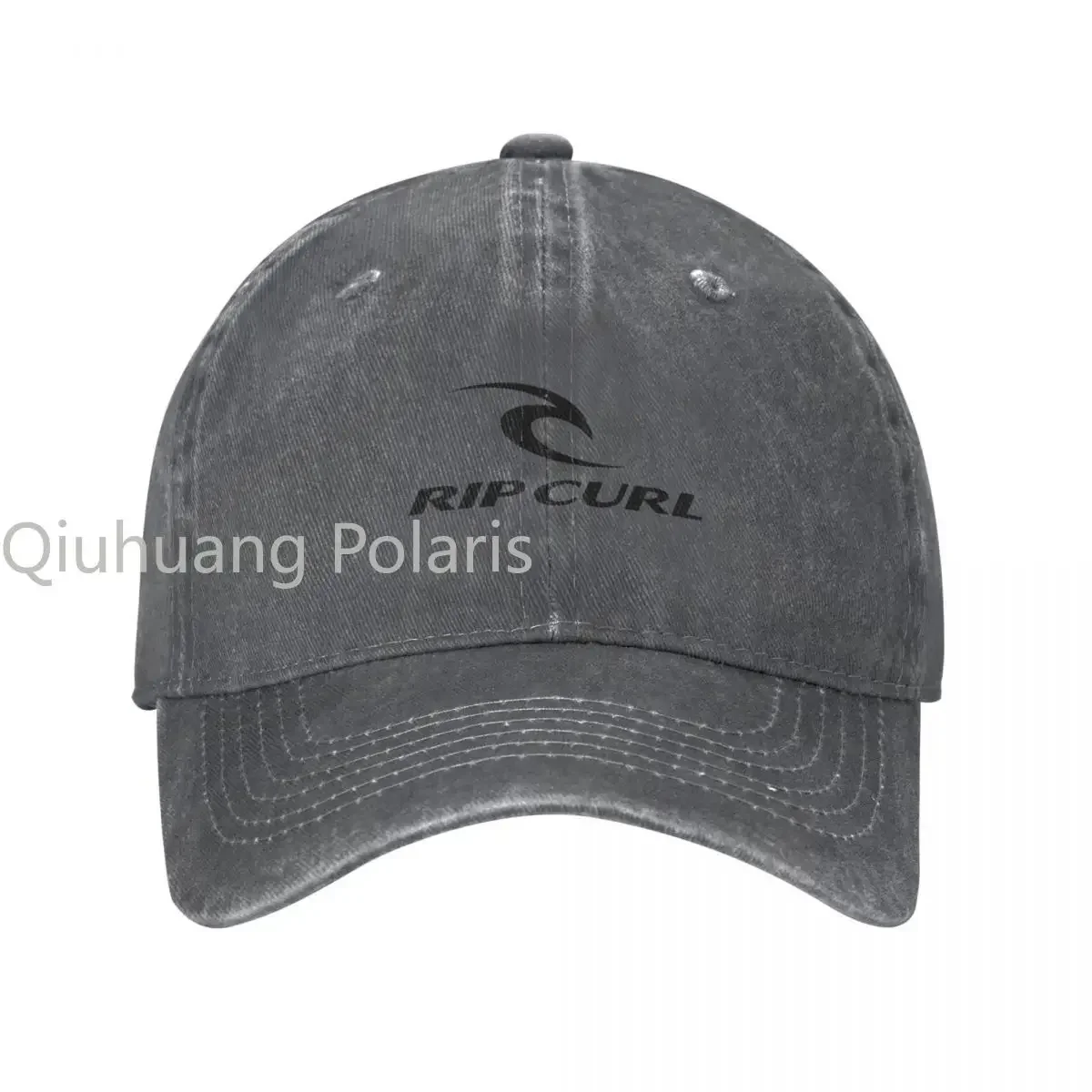 Rip Curl Logo Baseball Caps Fashion Washed Denim Hats Outdoor Adjustable Casquette Sports Baseball Cowboy Hat for Unisex