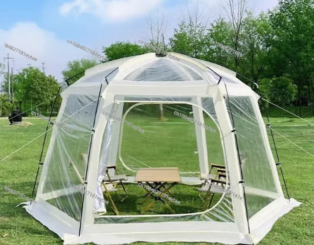

Internet Celebrity Transparent Starry Sky Tent Outdoor Leisure Camping Sunshine Rain-Proof Portable Bubble House Outdoor Tent