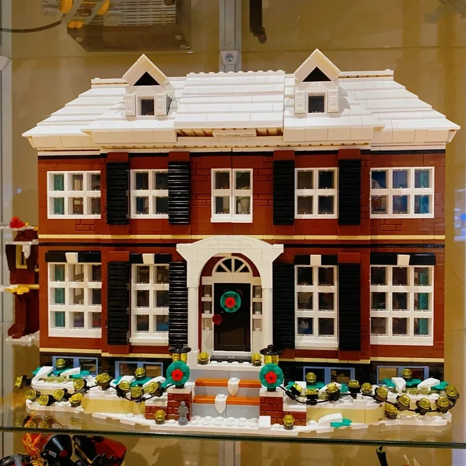 2025 Neue Ideen Allein zu Hause Hausmodell Bausteine Ziegel Ducation Spielzeug für Jungen Kinder