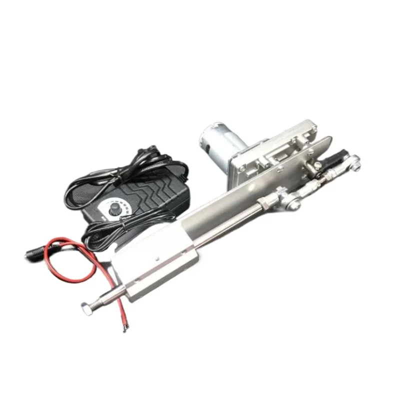 

Малый коллекторный двигатель переменного тока для телескопического линейного привода DIY, толкающего и тягового (пуш-пул) возвратно-поступательного движения