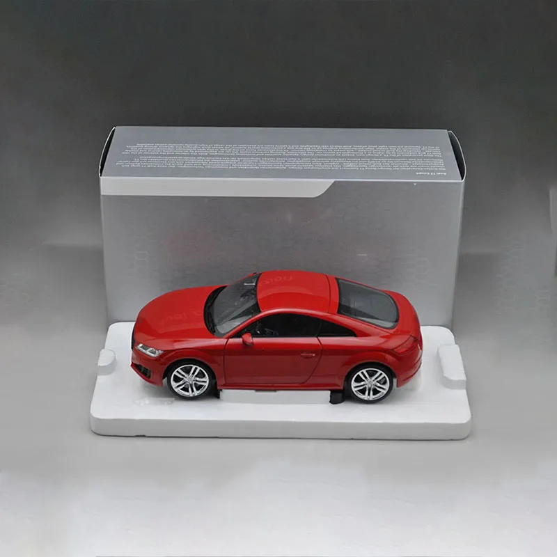 Diecast Originale Scala 1:18 AUDI TT COUPE Simulazione Modello di Auto in Lega Collezione Giocattolo Regalo Decration Souvenir Visualizzazione Statica