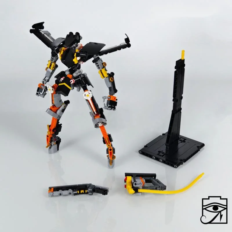 

Новый конструктор MOC Fuse 2.0: Меха-робот из 513 деталей, большая сборная модель, новые игрушки-мехи для детей