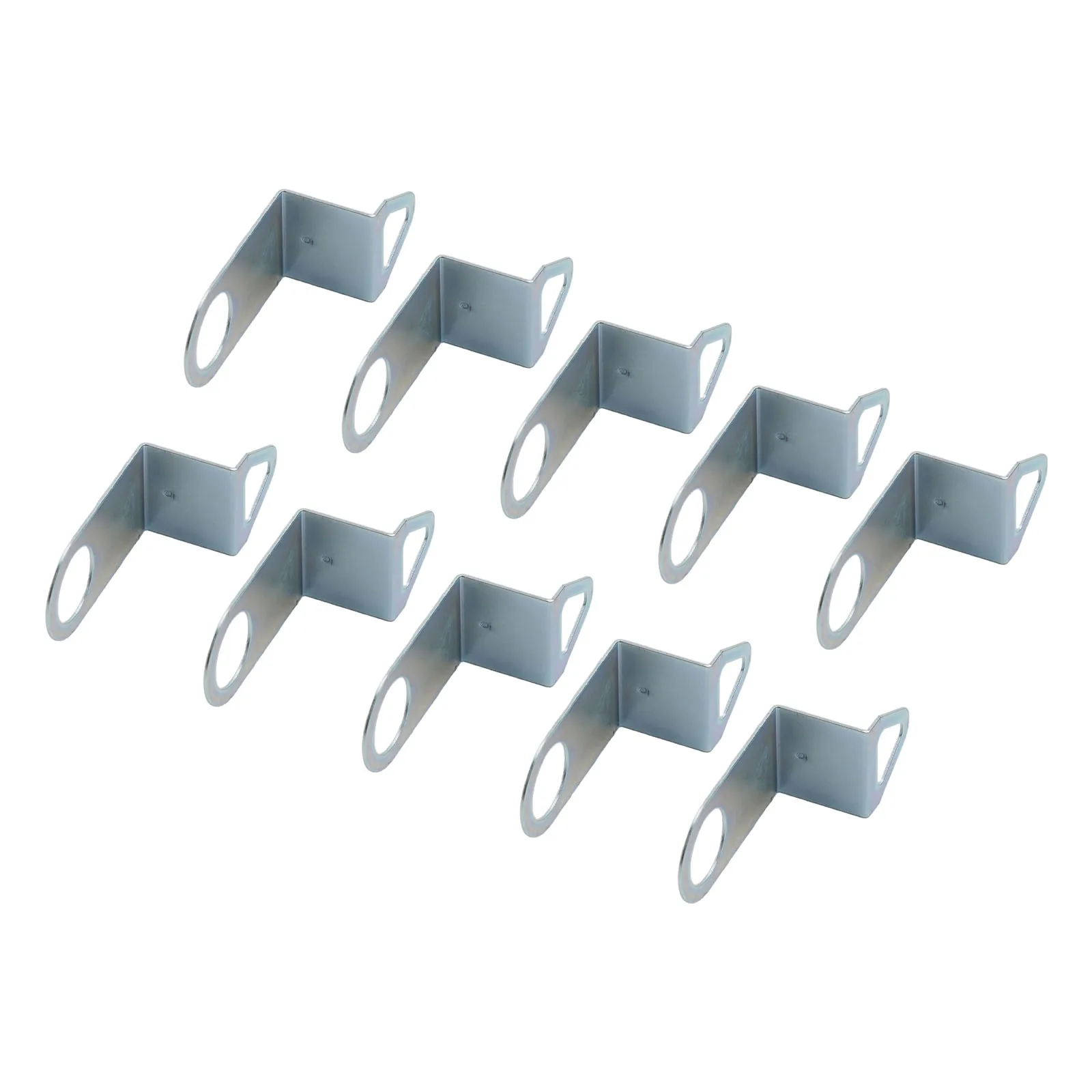 10Pcs/set Clock Hooks Quartz Movement Mechanism Holder Hanger DIY Household Wall Clock Hook Metal Hanging Accessory