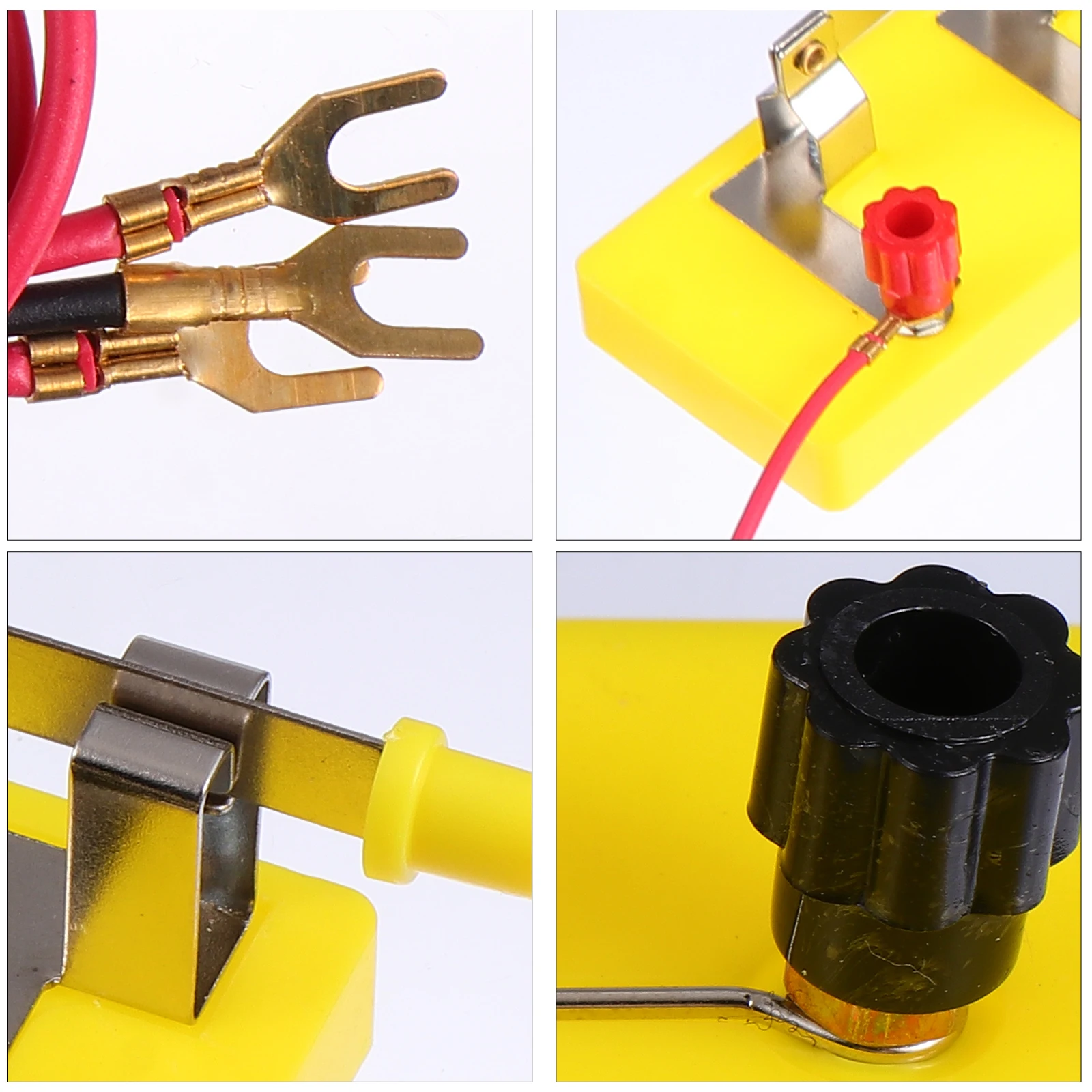 

5pcs Eco-Friendly Circuit Experiment Box For Students Lightweight Storage Series Parallel Physics Learning Kit Beginner