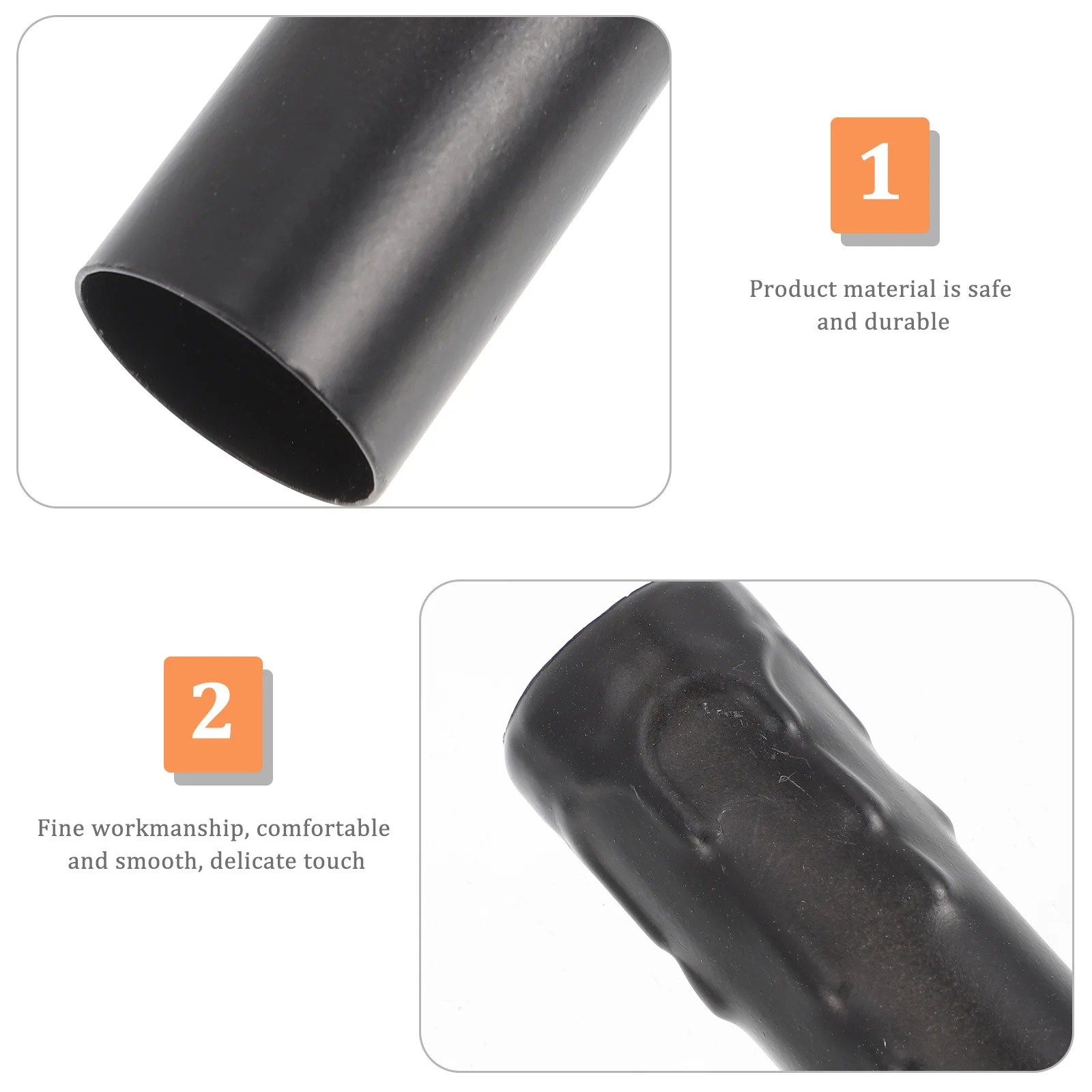 4 قطعة غلاف الثريا الكريستال E14 المقبس أنبوب مصباح الحديد للثريات النمط الأوروبي التشفيه كم الإضاءة #6