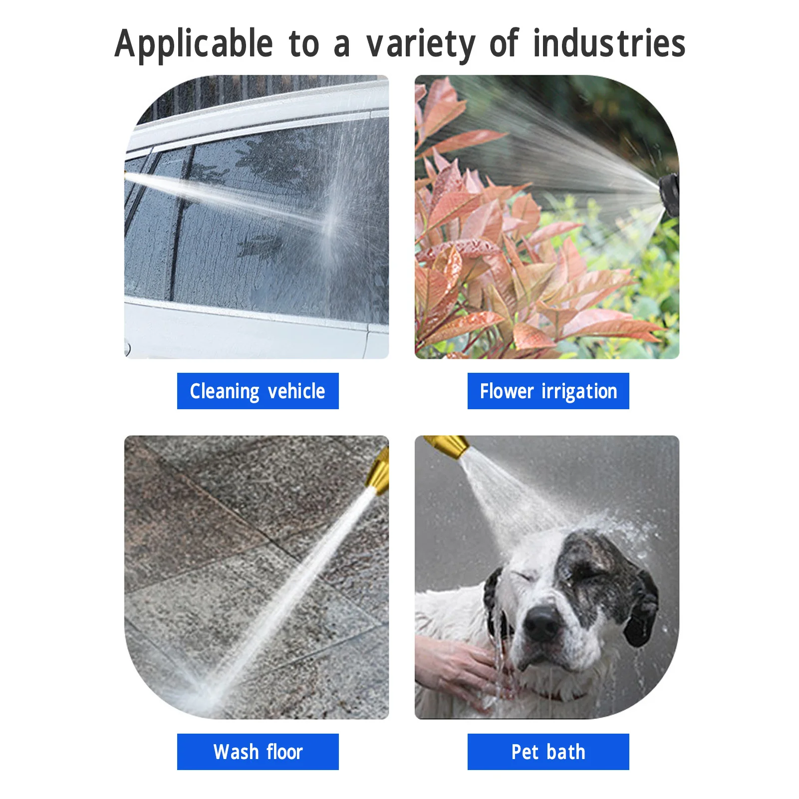 High-Pressure Cleaner Handheld High-Power Professional Safety High-Pressure Cleaning Equipment Easy To Install Used For Cleaning