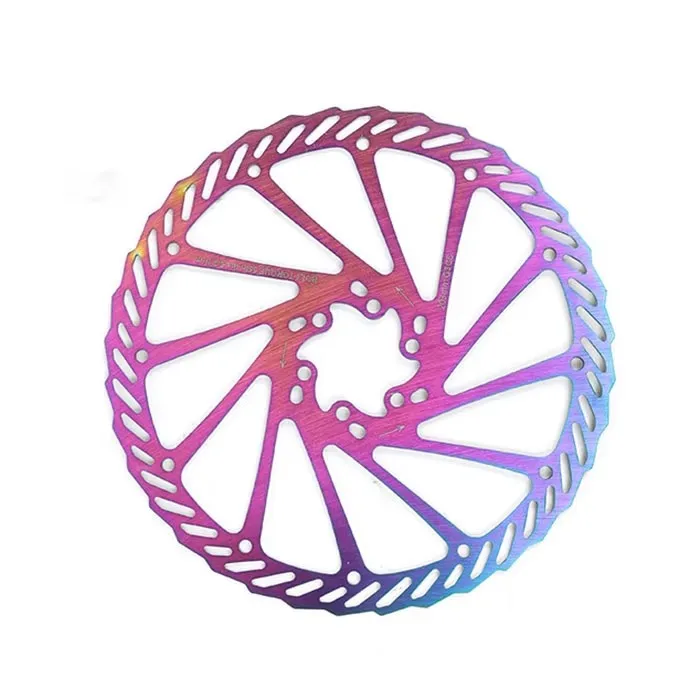 Bunte Mountainbike Hohl Disc Bremsscheibe Elektrische Fahrrad Bremsscheibe 120/140/145/160/180mm Roller Fahrrad Zubehör