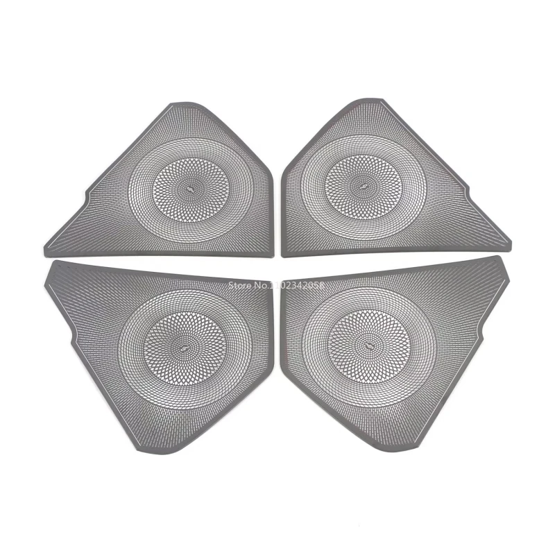 For Kia Sportage NQ5 2022 2023 Car Speaker Cover Stainless steel 4 Door Loudspeaker Sound Pad Trim Frame Sticker Accessories