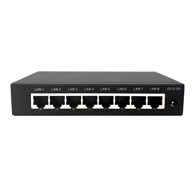 

Fast 8 Port Switch With 2 Rj45 Port Network Switches 10/100Mbps