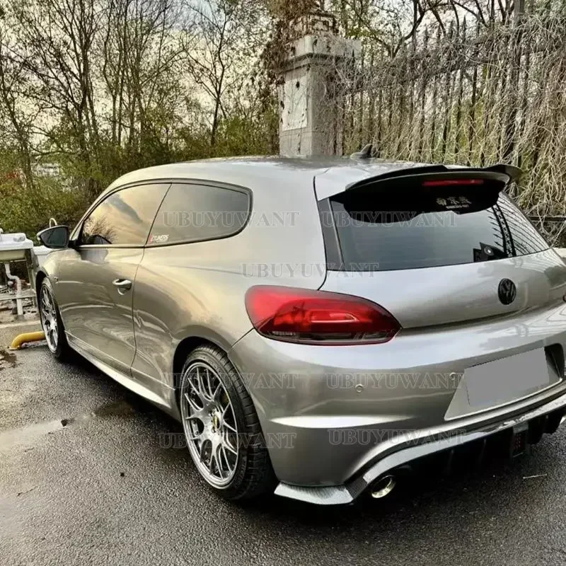 For Volkswagen Scirocco 2009-2019 (Only For R and R Line) Car Roof Spoiler Rear Trunk Top Wings Body Kits Exterior Accessories