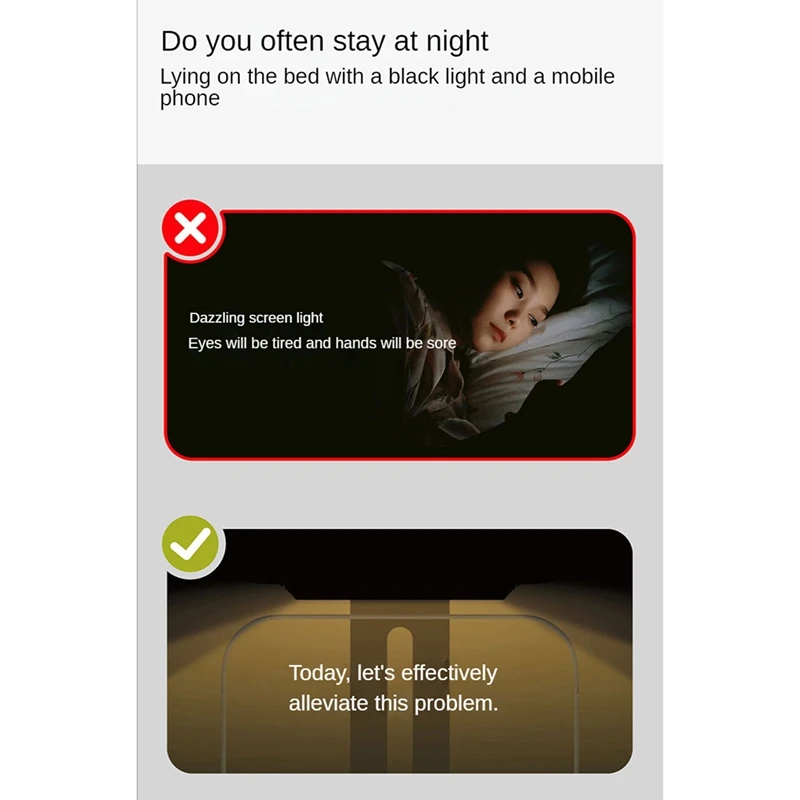 مصباح معلق من Eco Night Read Blue Light Screen Fill Light لهاتف Apple Iphone Magsafe #2