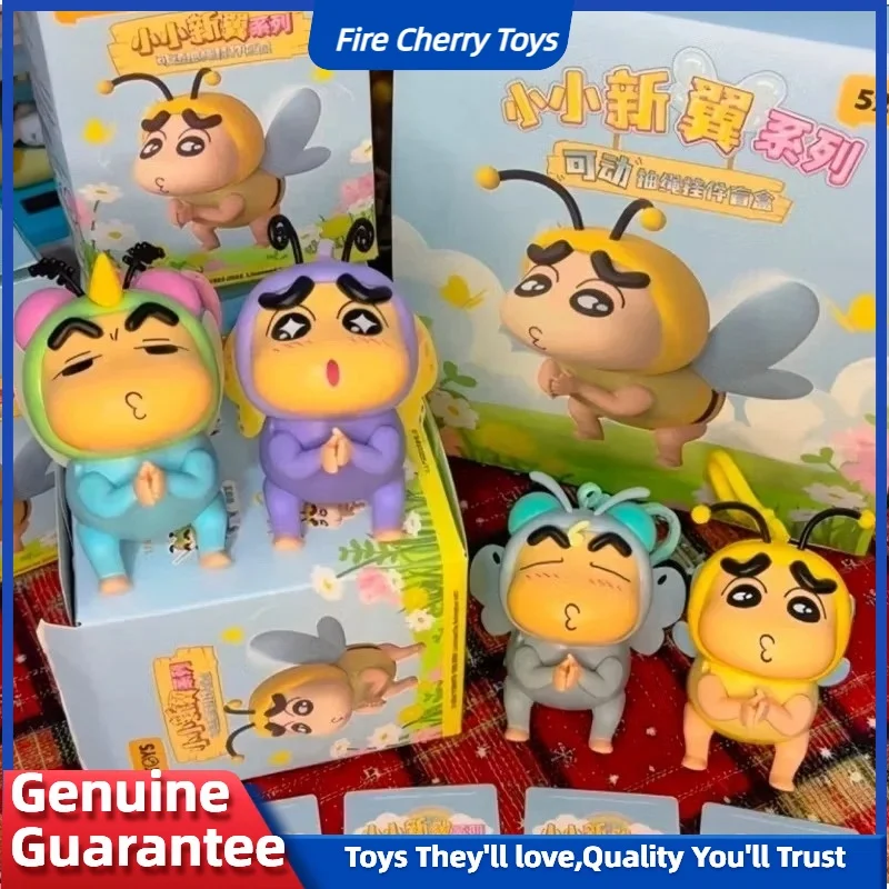 

Подлинная 52 игрушки карандаш Шинчан маленькое крыло серии Kawaii кулон игрушки кукла Kawaii аниме фигурка настольные украшения подарочная коллекция