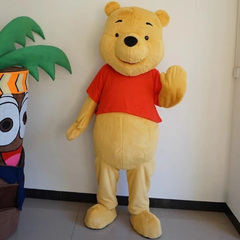 

Winnie The Pooh Bear Mascot Costume Cosplay Cartoon Character Advertising Ceremony Fancy Dress Party Animal Party Props
