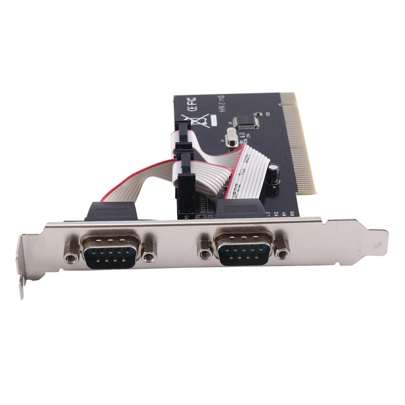 PCI-адаптер R232, PCIE-2 порта, последовательная плата расширения PCI-E для промышленного последовательного порта RS232, наборы адаптеров для настольного компьютера