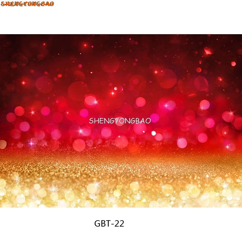 SHENGYONGBAO Digital Printed Photography Backdrops Prop Glitter Facula Light Spot Theme Photography Background   GBT-08