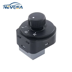 Nevosa 5J1959565 View Mirror Control Adjustment Switch For VW SKODA Fabia II 2 Rapid Spaceback Roomster Praktik Car Accessories