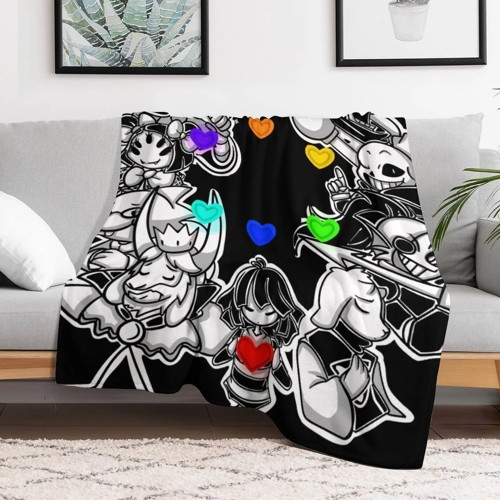 Undertale Throw Blanket Winter beds Kid'S Beautifuls Blankets