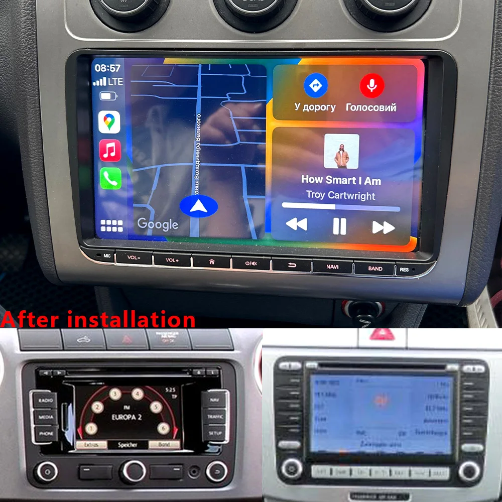

CHSTEK 9" Android 13 Car Radio For Volkswagen VW Passat B6 B7 Golf Polo Tiguan Skoda Seat Octavia Carplay GPS Navigation WIFI 4G