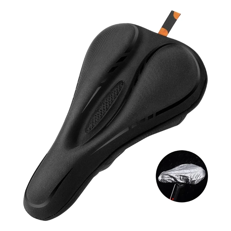 

Comfortable Bike Saddles Cover Mountain Bicycles Cover Cycling Silicone Cushion Profession Road Bike Cover