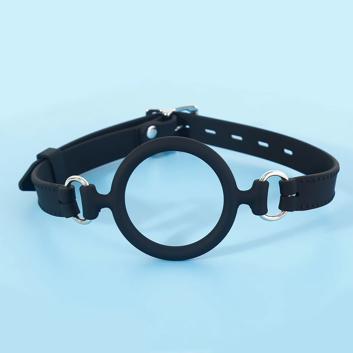 2 Size Silicone Open Mouth Ring Gag Breathable O-Ring Oral Gags BDSM Bondage Restraints Adult Slave Roleplay Sex Toy For Couples