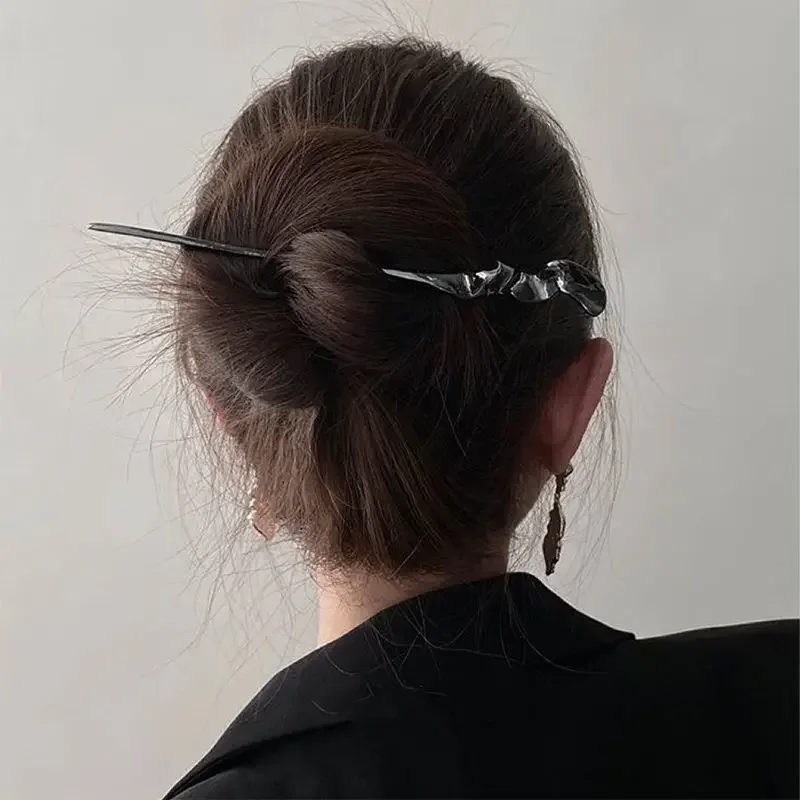 2023 new Chinese style hair sticks vintage chopstick haircut women hair clip pin header wedding headdress jewelry accessories