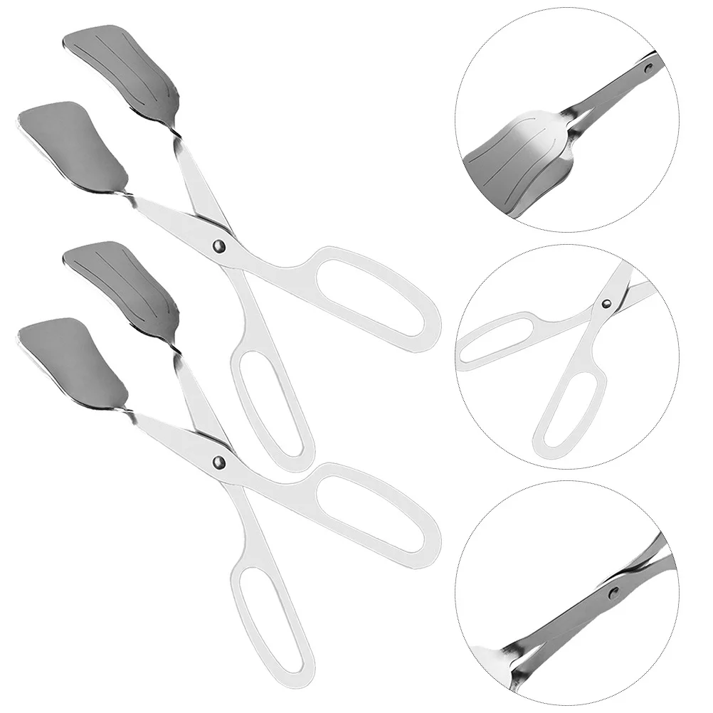 

2Pcs Stainless Steel Kitchen Tongs for Cooking Serving Buffet Tongs Mirror Polished Finish Easy Storage Space Saving