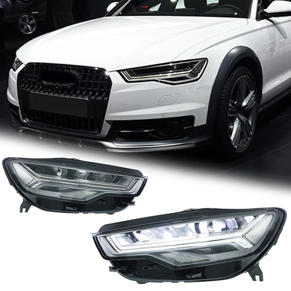 

Styling LED HeadLights For AUDI A6L A6 C7 12-18 High Style Led DRL Car Head Lamp Assembly Signal Accessories Modified Lamp