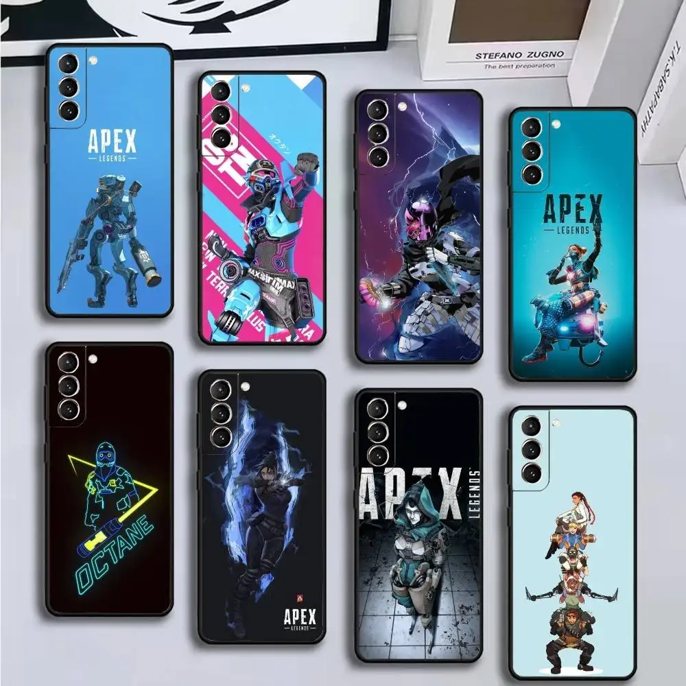 

Game Apex Legends Phone Case For Samsung GalaxyA13,21s,22,31,32,52,53,71,72,73,Soft Black Cover