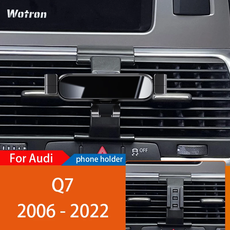 Autotelefon halter Mobile Mount Stand für Audi Q7 4lb 4mb 4mg 07-400 verstellbare GPS spezielle Navigations halterung Zubehör