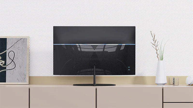 Fotocamera da 300 W con fondo tondo nero per macchina all-in-one da 21,5 pollici 23,8 pollici 27 pollici che nidificano quasi-sistema intero