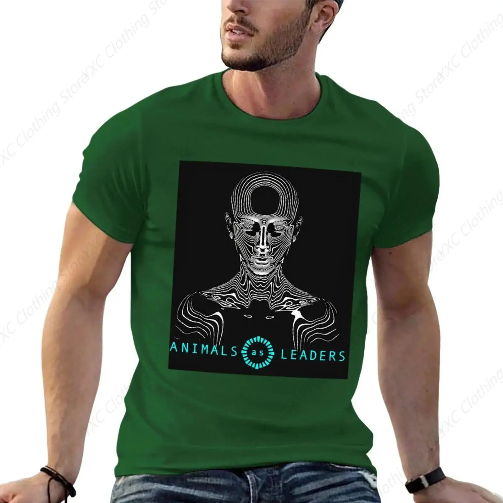 animals For men's T-shirt- Short Sleeve Crew Neck Soft Fitted Tees S - 6XL Fresh Classic Basic Tshirts