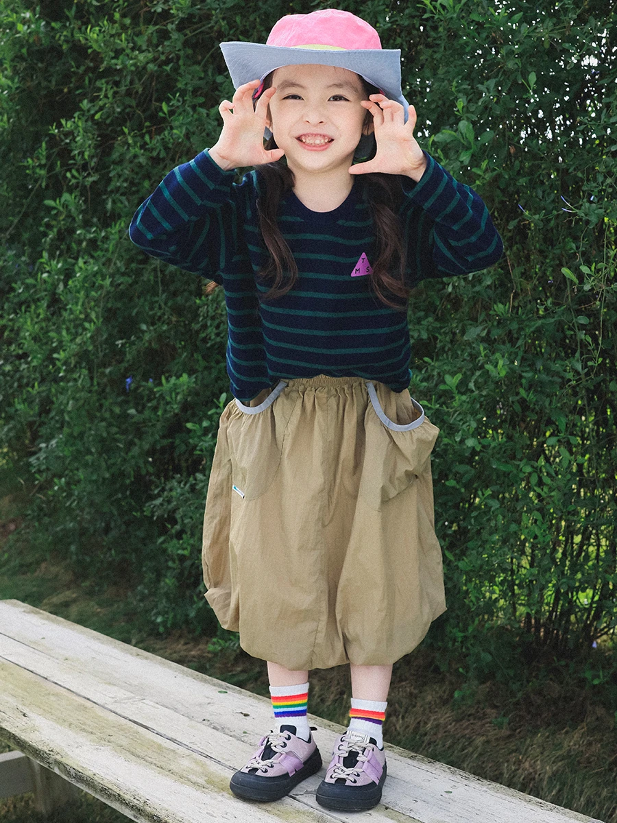 Outdoor Girls Mountain System Clothing Set T-Shirt Half Skirt Spring Summer Autumn Wearable Comfortable Breathable Sweat Abso...