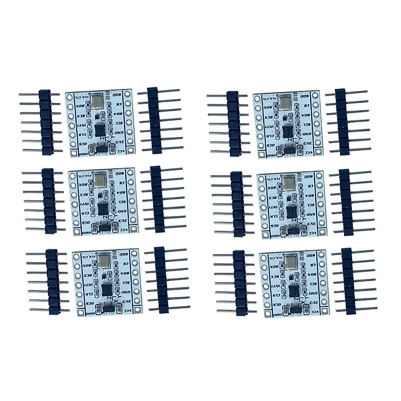 

ABKQ-6PCS ICM-45686 IMU + QMC6309 Модуль магнитометра, сделанный для трекеров Smol Slime для проекта «сделай сам», 6 шт.
