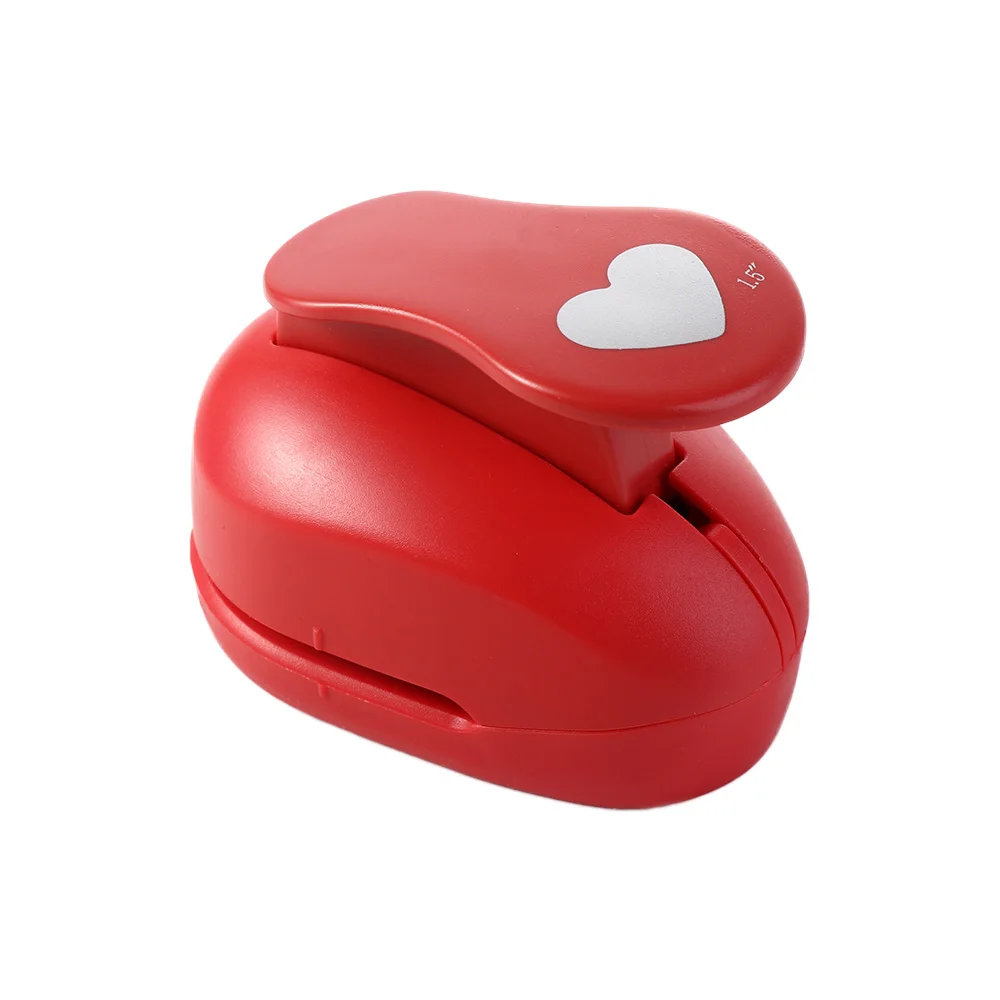 Cutting Craft Heart-shaped DIY Craft Rounder Puncher Children Scrapbooking Machine Embossing Punches Punches Maker Hole Puncher