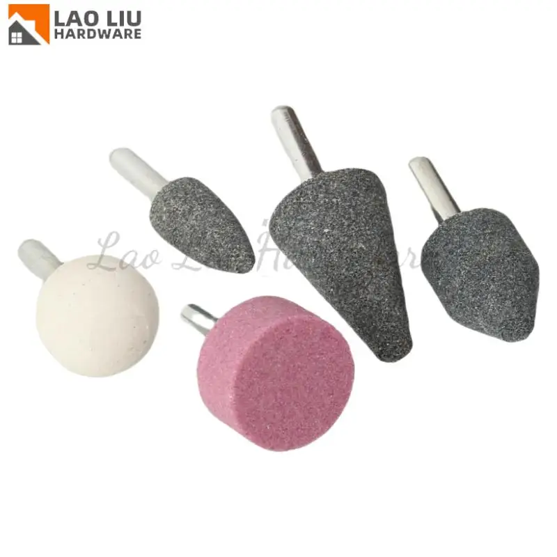 ل 5 قطع مجموعة السيراميك رأس مطحنة طحن مجموعة 3 مللي متر/6 مللي متر عرقوب قطر أداة تجليخ #2