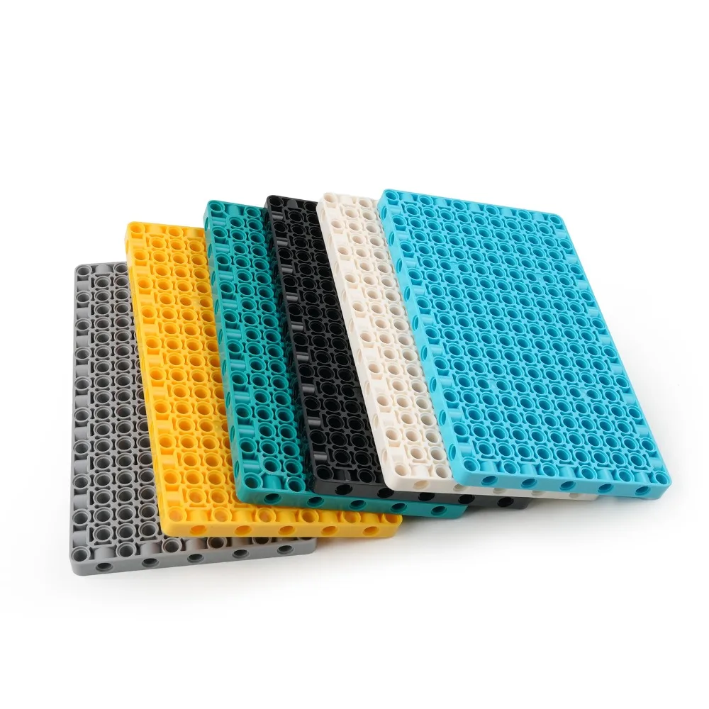 MOC-piezas de alta tecnología, marco de Base especial de haz 11x19, placa Base técnica 39369, Compatible con bloques de construcción educativos Spike 45678