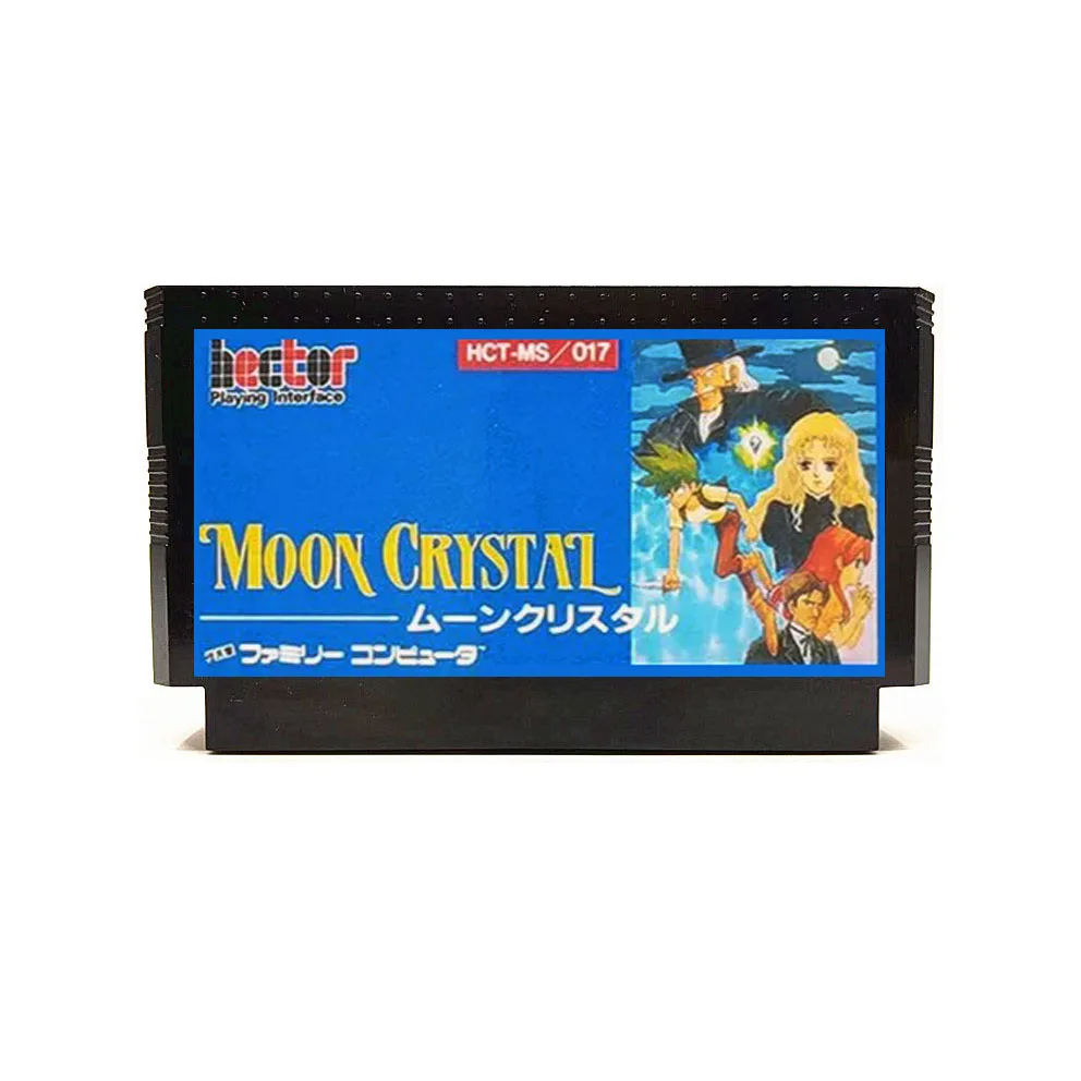 Moon Crystal for FC Console 60Pins Video Game Card