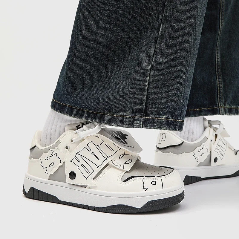 Casual Shoes Personality Design Tenis Men De Hombre Moccasins Tenis Caballero Designer sneakers Fashion Dress image 3