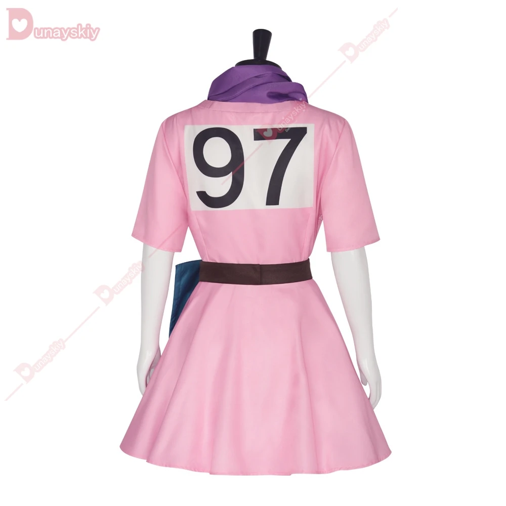Anime Bulma Costume Cosplay Abito rosa Abiti per adulti Uniforme Kawaii Carnevale Masquerade Party Outfit