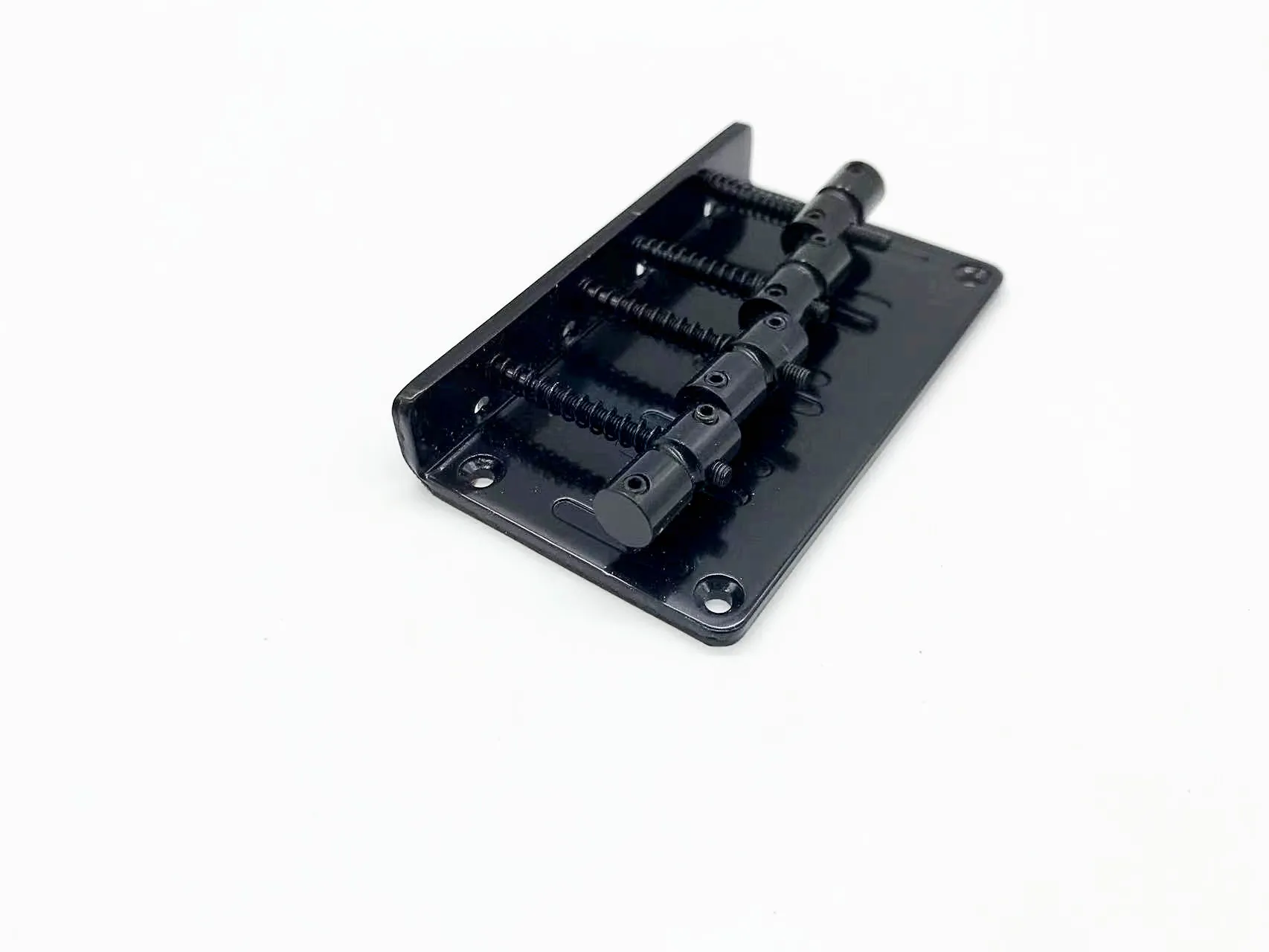 Professional Bridge / Tailpiece for 4 Strings Bass Guitar Accessories Classic Black Color in Stock Discount Good Quality L062