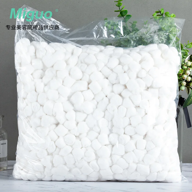 Sterilization of Sterilized Cotton Balls, Bagged Cotton Balls, Dry Cotton Balls, Large Package of 450g Degreased Cotton Balls