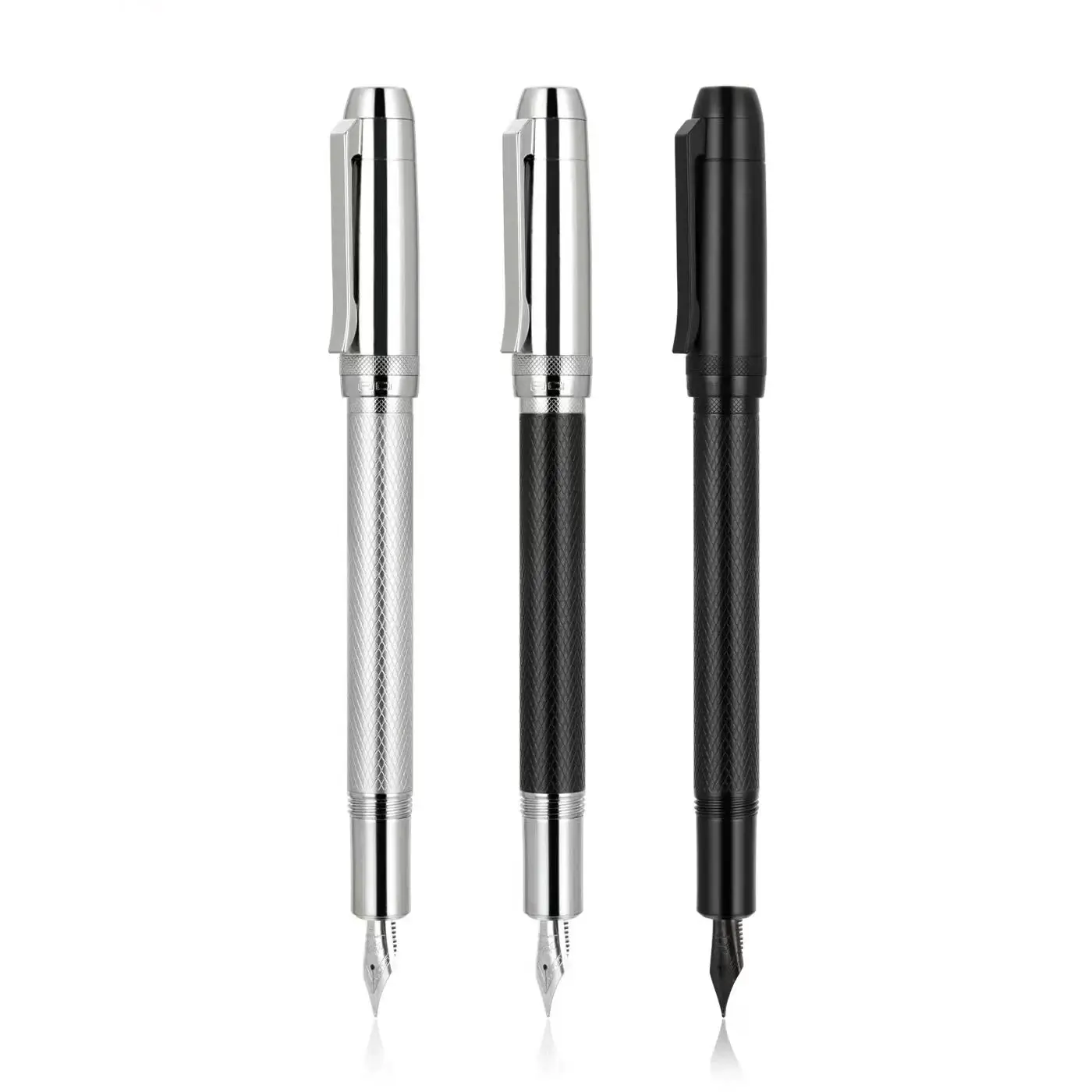 Jinhao 92 Luxus-Füllfederhalter aus Metall – ergonomisch, Drehkappe, mittlere Spitze mit Konverter – ideal für Büro- und Schulgebrauch, inklusive – Detail 2