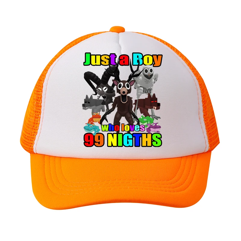 قبعة بيسبول 99 ليلاً في الغابة، قبعة رياضية ماصة للعرق وقابلة للتنفس، قبعة عصرية مطبوعة منقار البط هدية عيد ميلاد #4