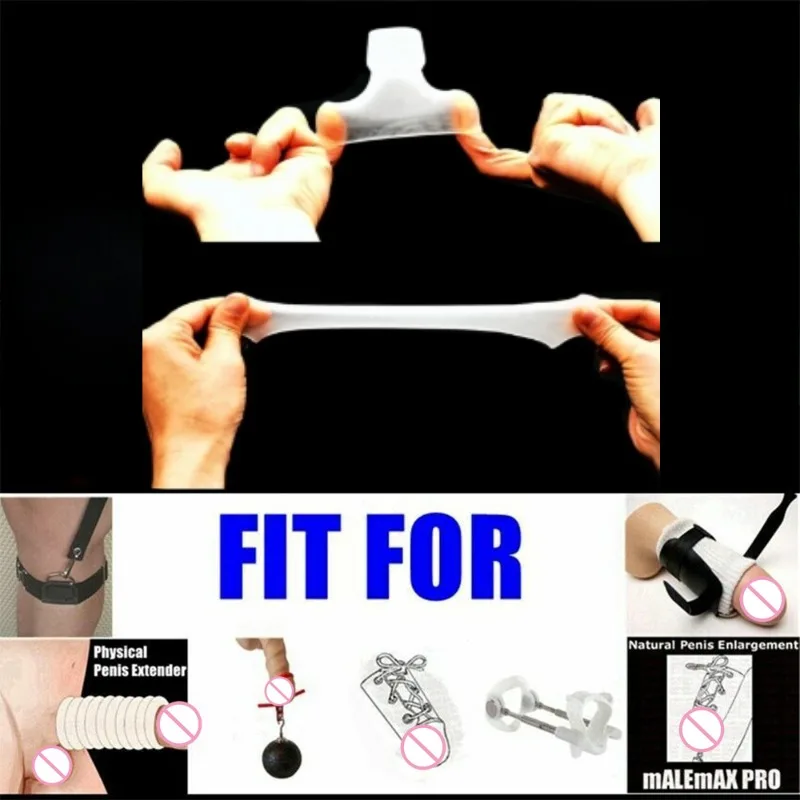 Funda para extensor de pene, accesorios de extensión de funda de silicona reutilizable, bomba protectora de glande, tapa de vacío