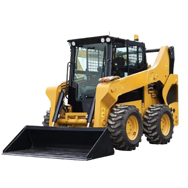 Compact Small Multifunctional Track Skid Steer Loader Engineering Machine For Yard Farm Construction Material Loading Shoveling