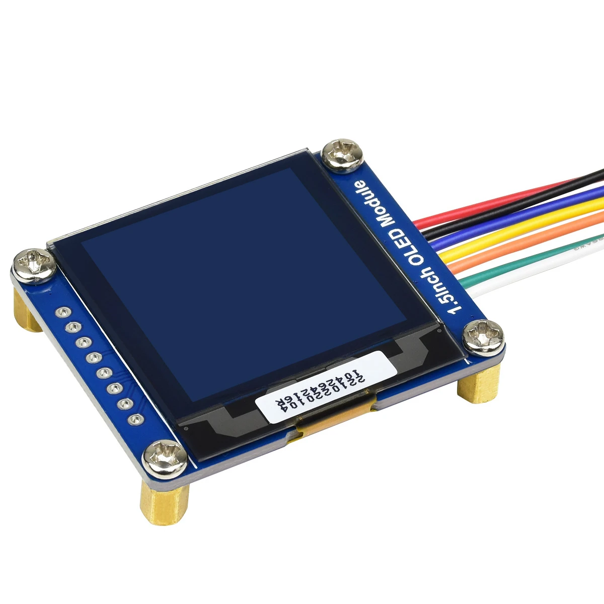 Waveshare  1.5inch diagonal 128x128 pixels 16 gray scale with embedded controller communicating via SPI or I2C interface