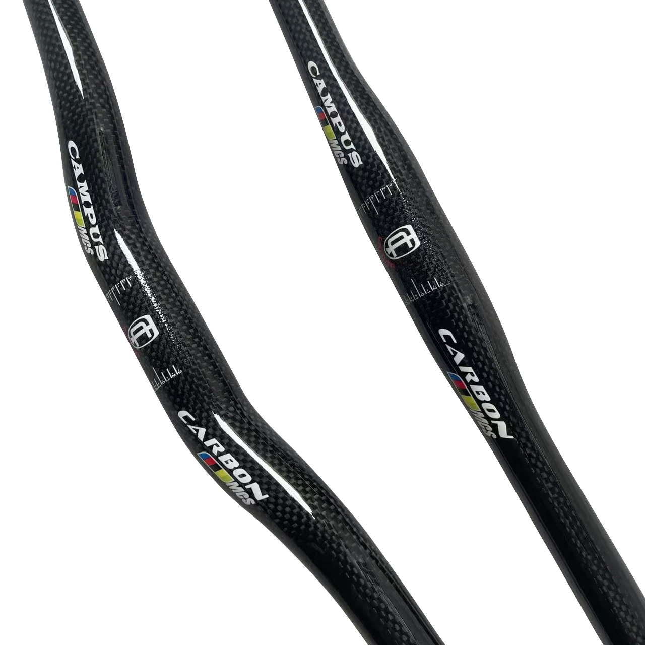 AliExpress NONE Carbon Fiber Bicycle MTB Handlebar 31.8mm One-shaped Handlebars Swallow-shaped Handle bar Mountain Bike Parts