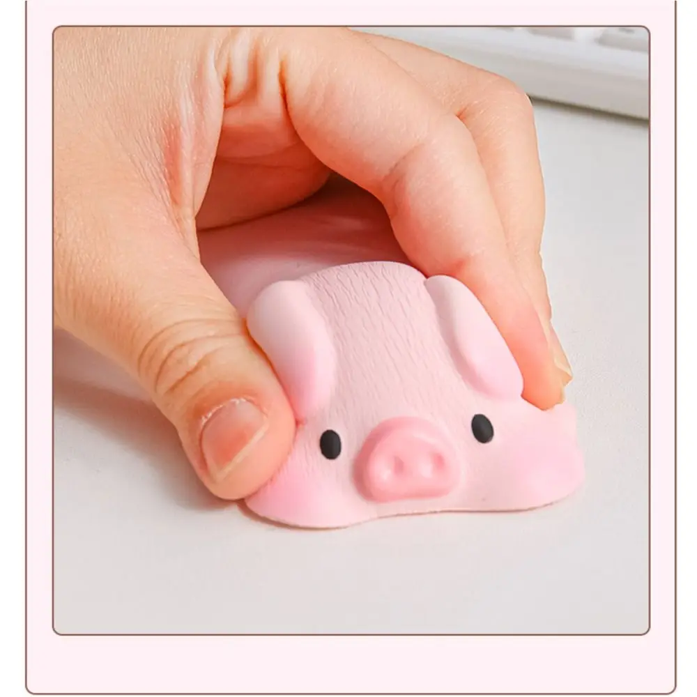 Nuovo poggiapolsi in memory foam Design Kawaii Tappetino per mouse a forma di animale Supporto per computer con giocattoli squishy a lenta crescita
