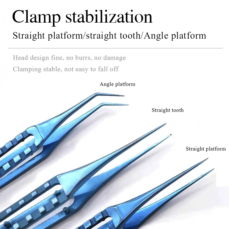 모발 이식용 핀셋 모발 이식술용 핀셋 모낭 이식 분리 및 추출용 핀셋